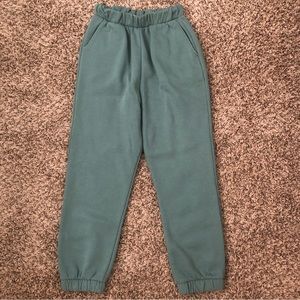 Zara Sage Green Sweatpants